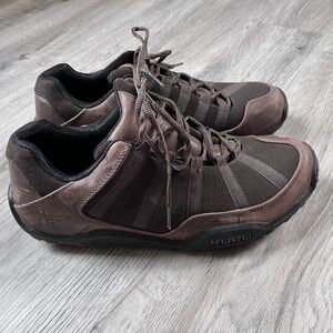 Kuru Chicane Mens Size 10 Brown Athletic Running Suede Shoes Sneakers